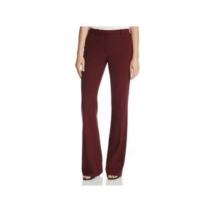 NWT Theory Demitria 2 Dark Currant Wool Trouser Pants